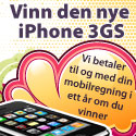Vinn iPhone 3GS og betalt mobilregning i ett år
