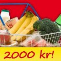 Vinn varer fra RIMI til en verdi av 2000 kr