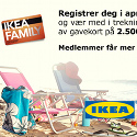 Vinn et IKEA-gavekort på kr 2.500,-