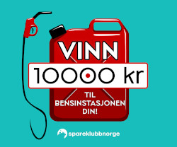 Vinn gavekort 10.000 kr til bensinstasjon