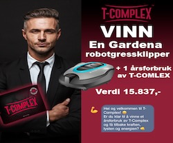 Vinn en Gardena robotplæneklipper 