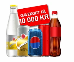 Vinn kupong på 10 000 kr til Norges favorittbrus
