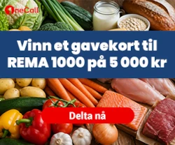 Vinn et gavekort til REMA 1000 på 5 000 kr